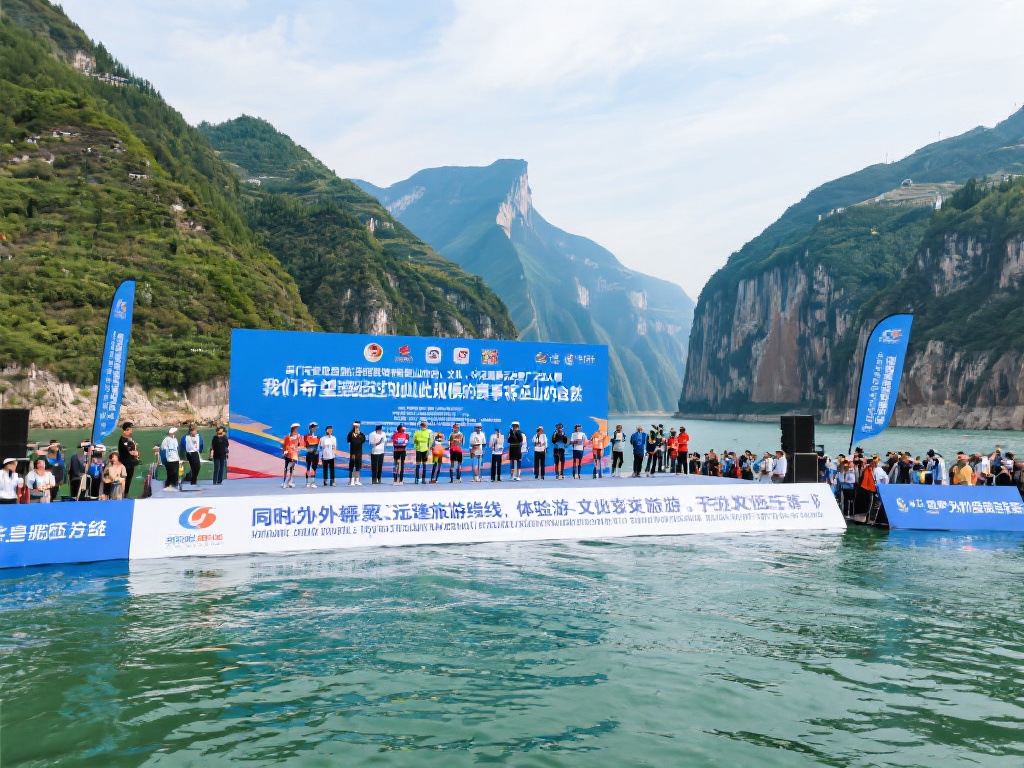 “龙腾三峡·魅力巫山”龙舟邀请赛圆满收官 巫山县政府负责人在活动总结会上提到:“我