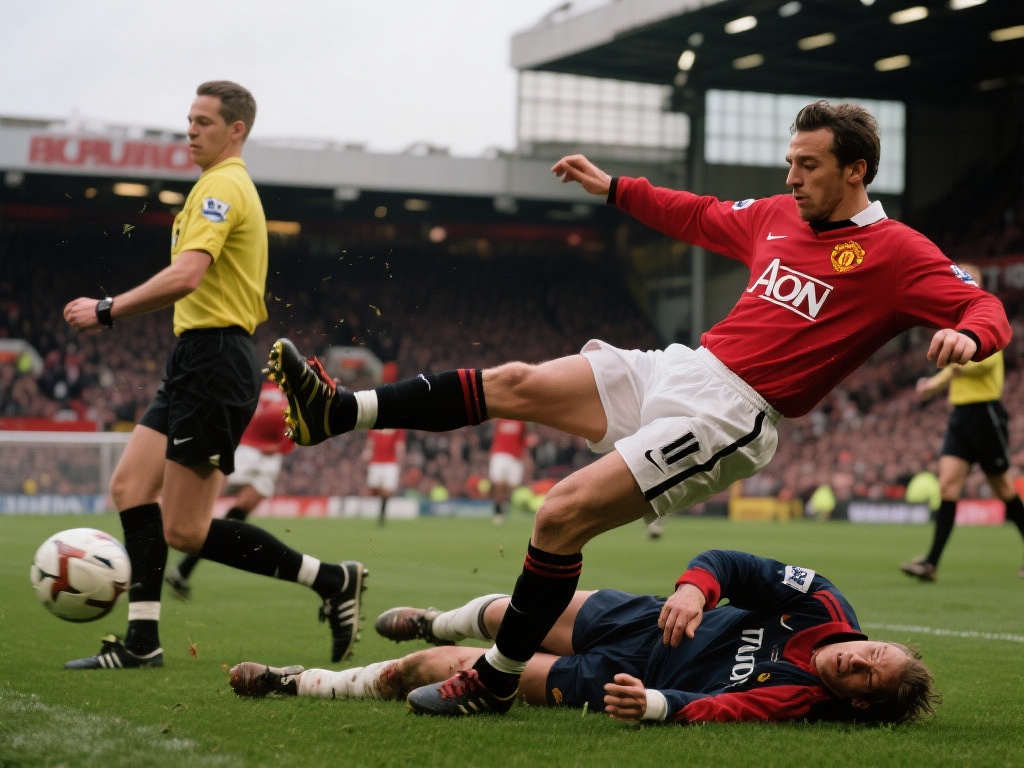 内维尔：塔科夫斯基逃红牌侥幸裁判漏判明显犯规